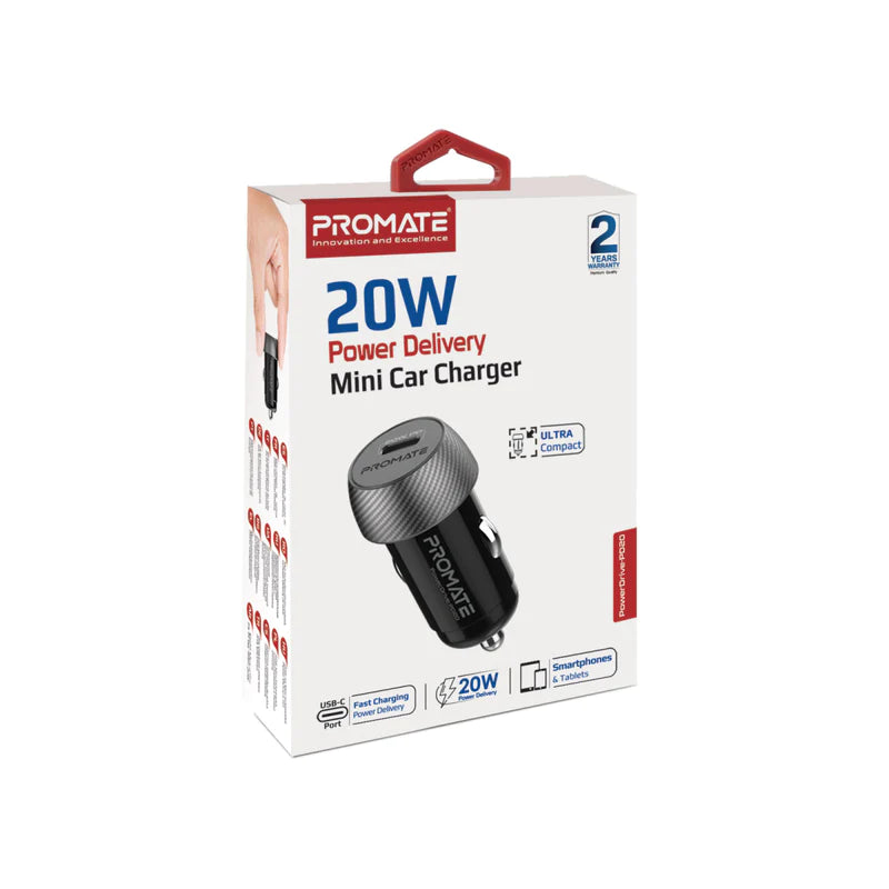 20W Mini Car Charger with Power Delivery JAZEERATALAHLAM