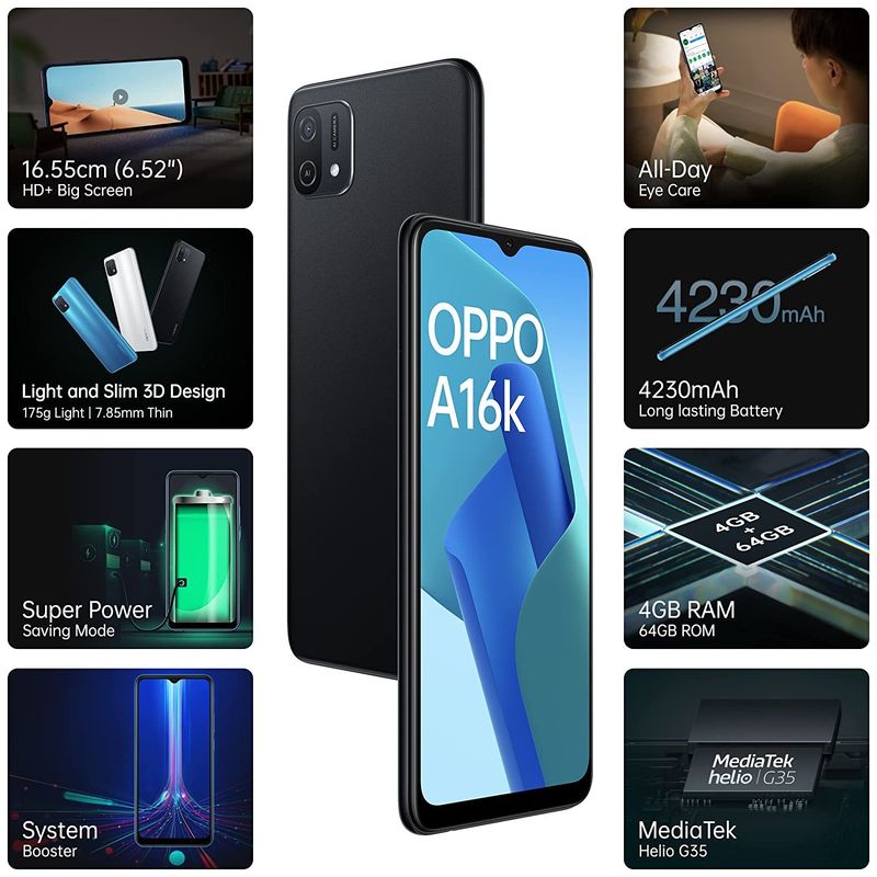 OPPO A16K Dual SIM 4G JAZEERATALAHLAM