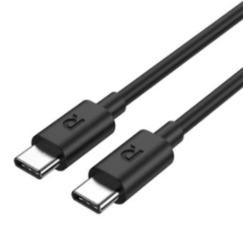 RAVPower RP-CB068 Sync & Charge Type-C to Type-C Cable (2m/6.6ft) – Black JAZEERATALAHLAM